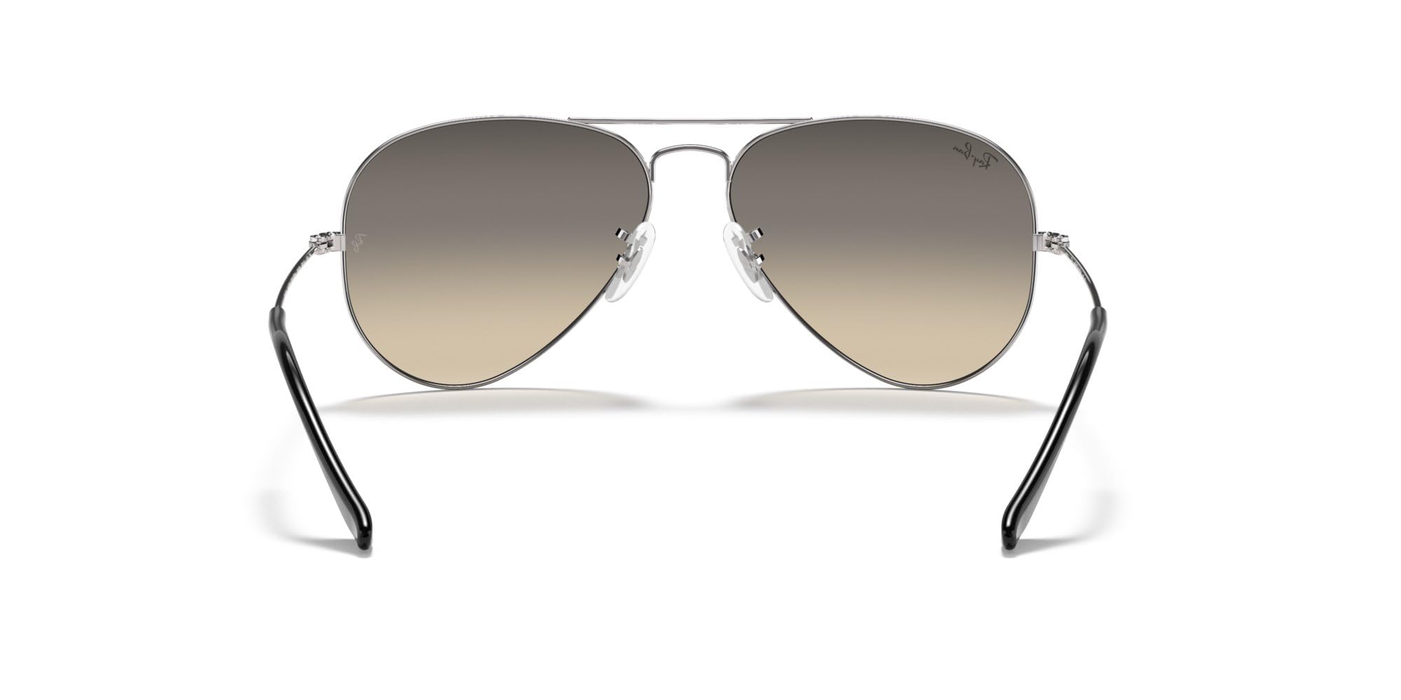 Ray-Ban Aviator Large Metal Gradient RB3025-003/32-58 - Damen/Herren Sonnenbrille - Silver