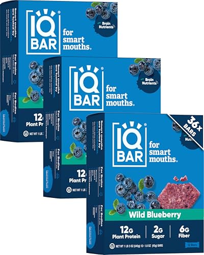IQBAR Clean Plant Protein Bars
