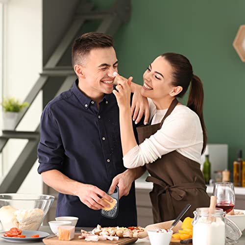 Kitchen Gadgets Set 5 Pieces, Space Saving Cooking Tools Kitchen Accessories - Fruit/Vegetable Peeler, Cheese/Chocolate Grater, Bottle Opener, Pizza Cutter, Garlic/Ginger Grinder Gift Set (Black) #TOP7