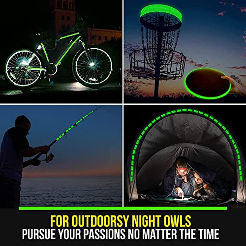 Image of Glow in The Dark Tape | Bright, Long-Lasting & Waterproof Luminous Tape | Premium Glowing Tape for Marking Objects in Dark Areas | Ideal for Stairs, Walls & More | 1 Pc (1.5 cm x 3 Meter)