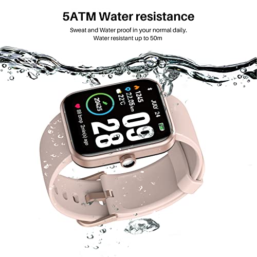 TOZO S2 44mm Smart Watch Alexa Builtin Fitness Tracker with Heart Rate