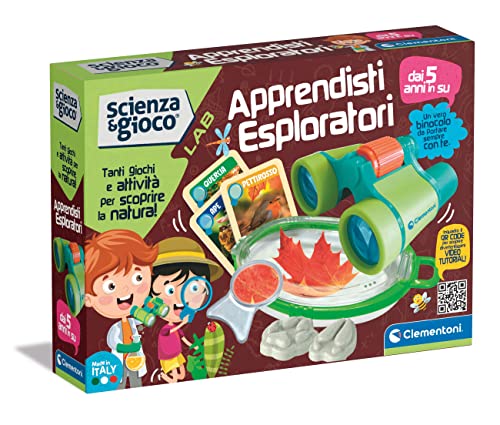 Clementoni Lab-Apprendista kit esperimenti di scienza, esploratore,...