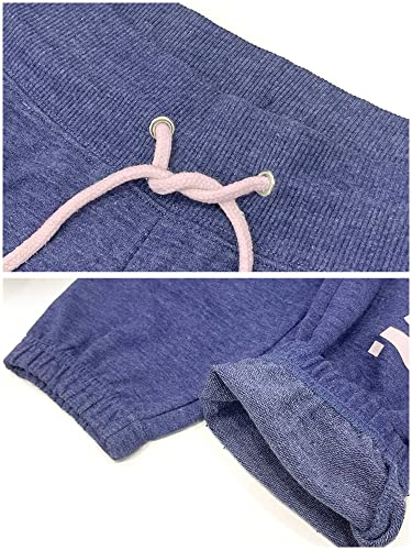 Image of U.S. POLO ASSN. Womens Sweatpants - Women Joggers Sweats with Logo Print - French Terry Poly-Cotton