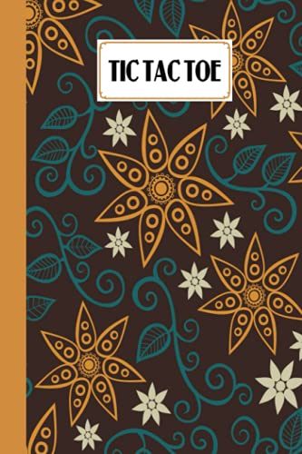 Tic Tac Toe: Games Fun Activities for Kids / Paper & Pencil Workbook for Games, Smart gifts for Family | Flowers Cover by Simon Heinrich image 2