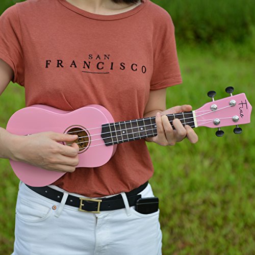 Fino Beginner Ukulele 21 Inch Soprano Ukelele For Kids Four String Wood Children Ukulele With Gig Bag thumb #5