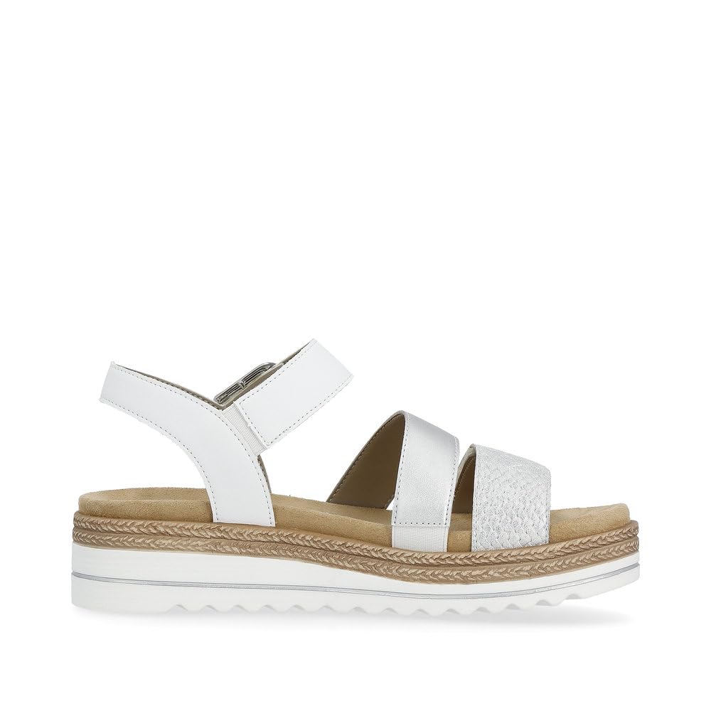 Remonte Damen Riemchensandalen D0Q55, Frauen Sandalen,lose Einlage