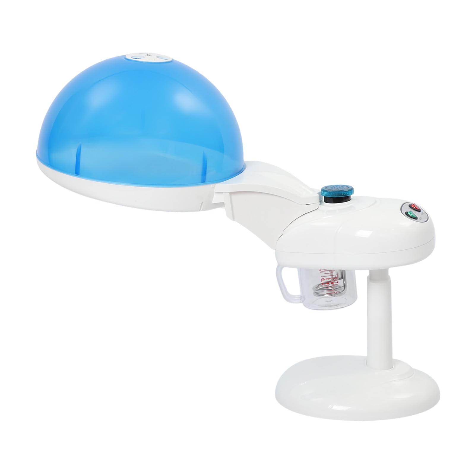 Umidificatore per capelli 400 W con cuffia per capelli | Circa 25 minuti. Tempo di vapore, 2 opzioni di riempimento, ugello spray rimovibile, base compatta da tavolo