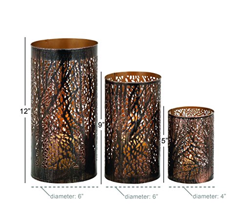 Deco 79 22098 79 Eclectic Metal, Hurricane Candle thumb #5