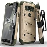Samsung Galaxy S7 Active Case, Zizo [Bolt Series] w/ [Galaxy S7 Active Screen Protector] Kickstand [Military Grade DropTested] Holster - S7 Active