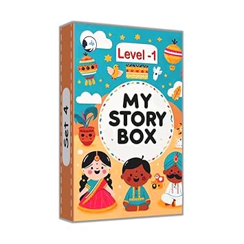 Story Box |Build Storytelling & Communication Skills |Ideal for Language Development & Therapy (Set 4)