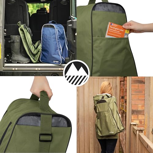 Lakeland Active Oakfield Wellington - Bolsa para botas, verde (moss), Talla única, Bolsa para zapatos - imagen 7