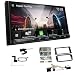 Produktbild Kenwood DMX8021DABS 2-DIN Autoradio kompatibel mit WiFi Apple CarPlay Android Auto Bluetooth DAB+ USB-C passend für Ford S-Max Facelift ab 2007 schwarz mit Canbus