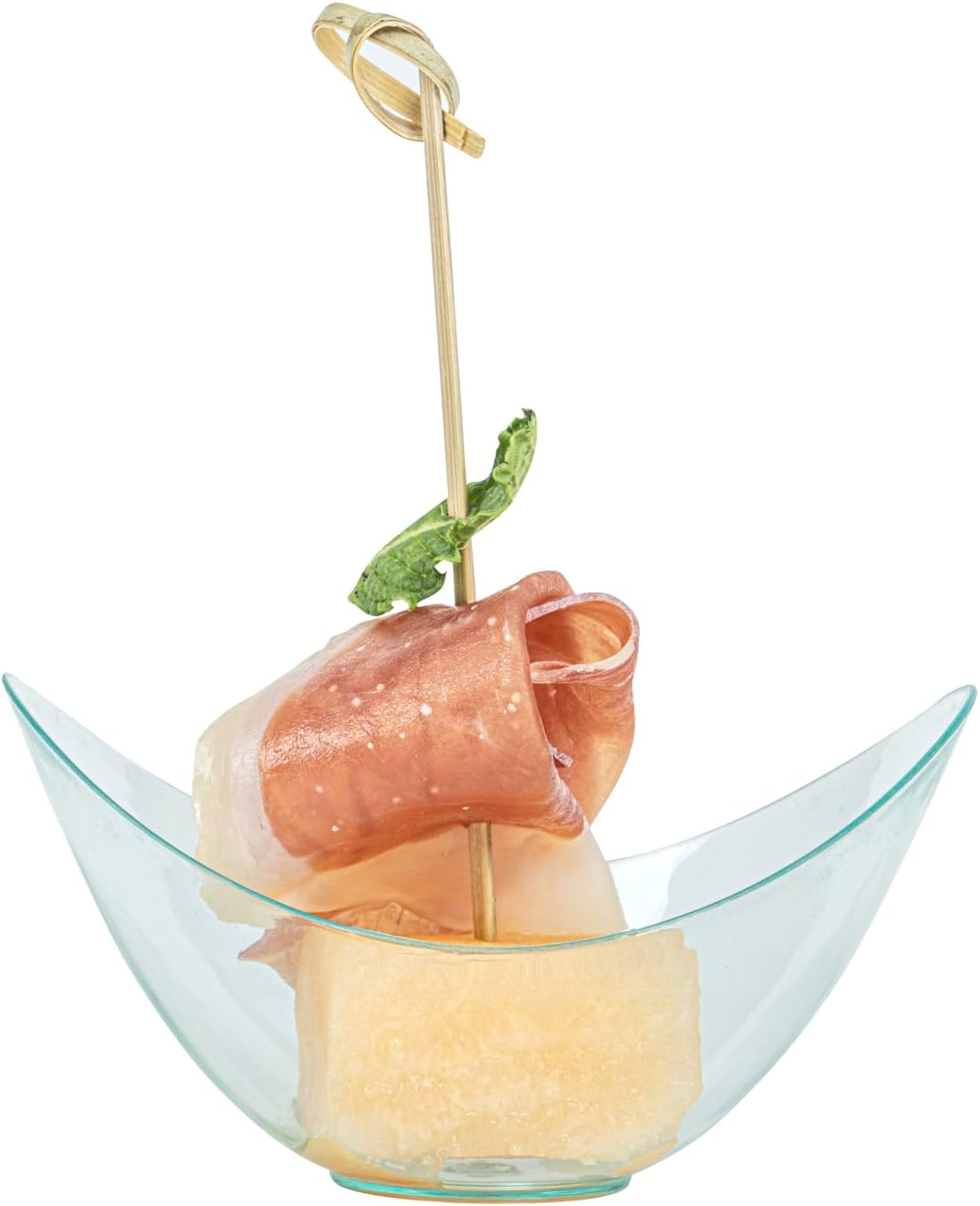 Restaurantware 2 Ounce Sauce Dishes 100 Oval Dipping Cups - Mini Sized Disposable Seagreen Plastic Soy Sauce Bowls Unique Design For Appetizers Sauces Small Bites At Buffets Or Parties