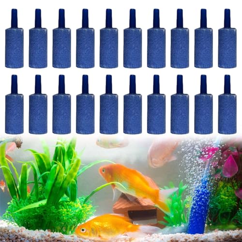 Zxglxinyao Aquarium Luftsteine 8 Stück - Sauerstoff Diffusor Mit 2m Schlauch