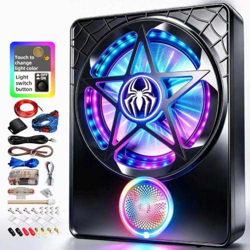 10-Inch 3000W Full-Range Powered Subwoofer