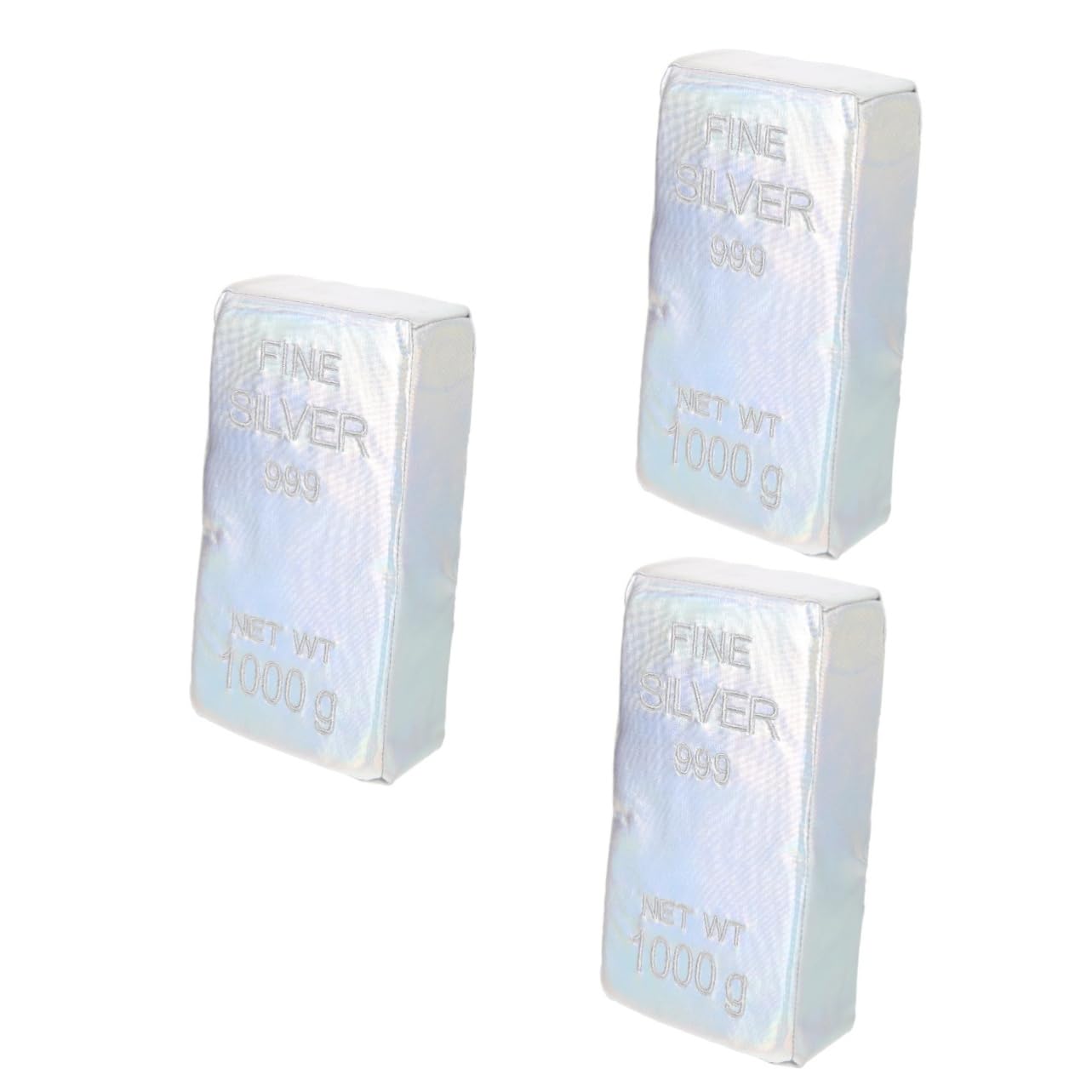 ibasenice 3pcs simulated brick nativity toys for kids fuzzy pillows for kids prank brick models mischief brick toys artificial brick prank toys Children's products sponge stress reliever