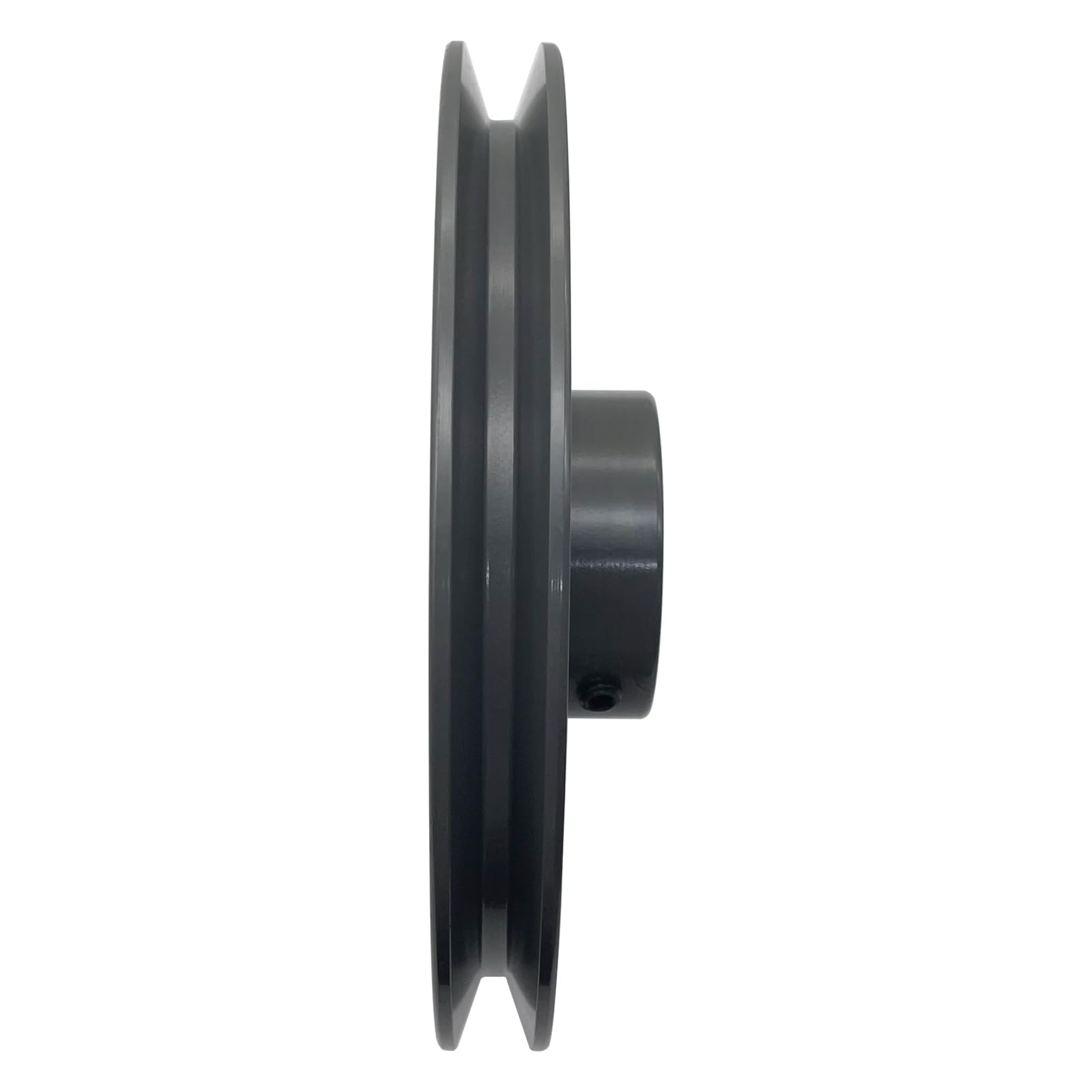 AK71-3/4, AK71X3/4 V Polea de correa, diámetro exterior de 7 pulgadas, diámetro de 3/4 pulgadas, material de hierro fundido, polea de motor AK de una sola ranura para correas "4L" o "A" o "3L"