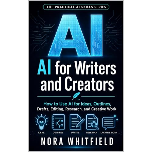 AI for Writers and Creators Audiobook By Nora Whitfield cover art