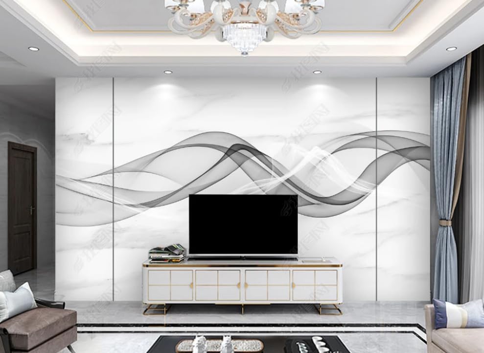 Papier peint intissé paysage abstrait format géant 350x256 cm - 3