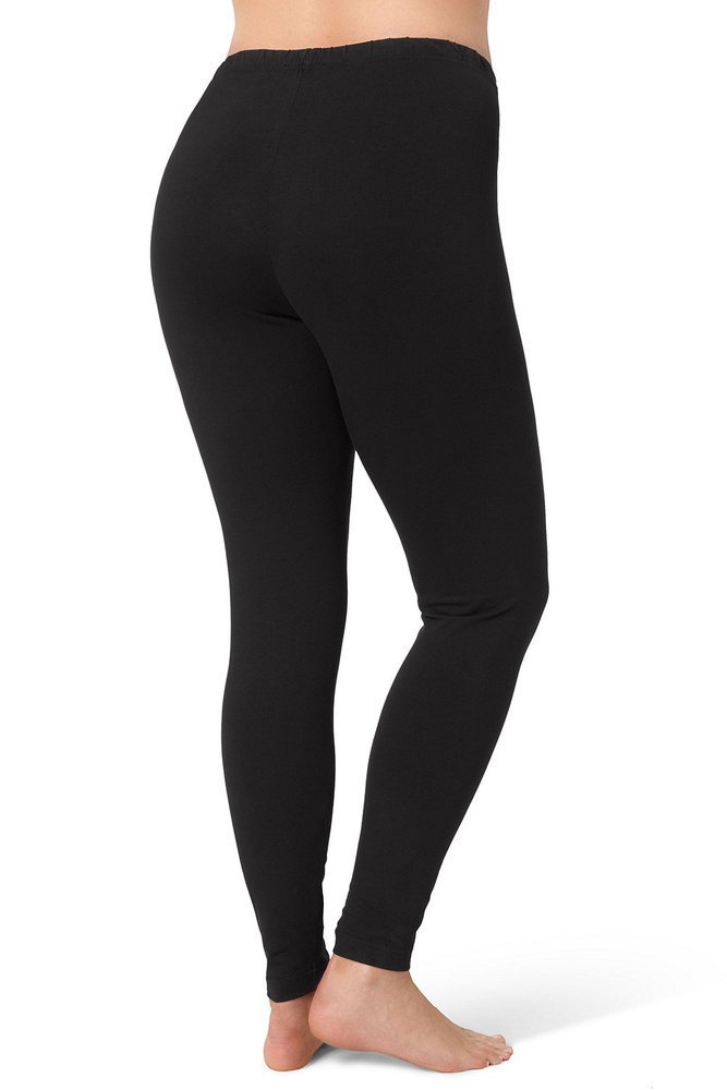 Ulla Popken Panie Legginsy, Odzież Damska, Czarny (schwarz 10), 50/52 PL