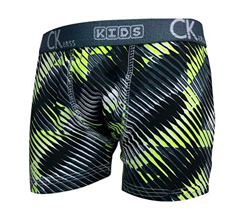 Super Kit 3 Cuecas Boxer Infantil de Microfibra Sortidas - Conforto sem medidas (M)