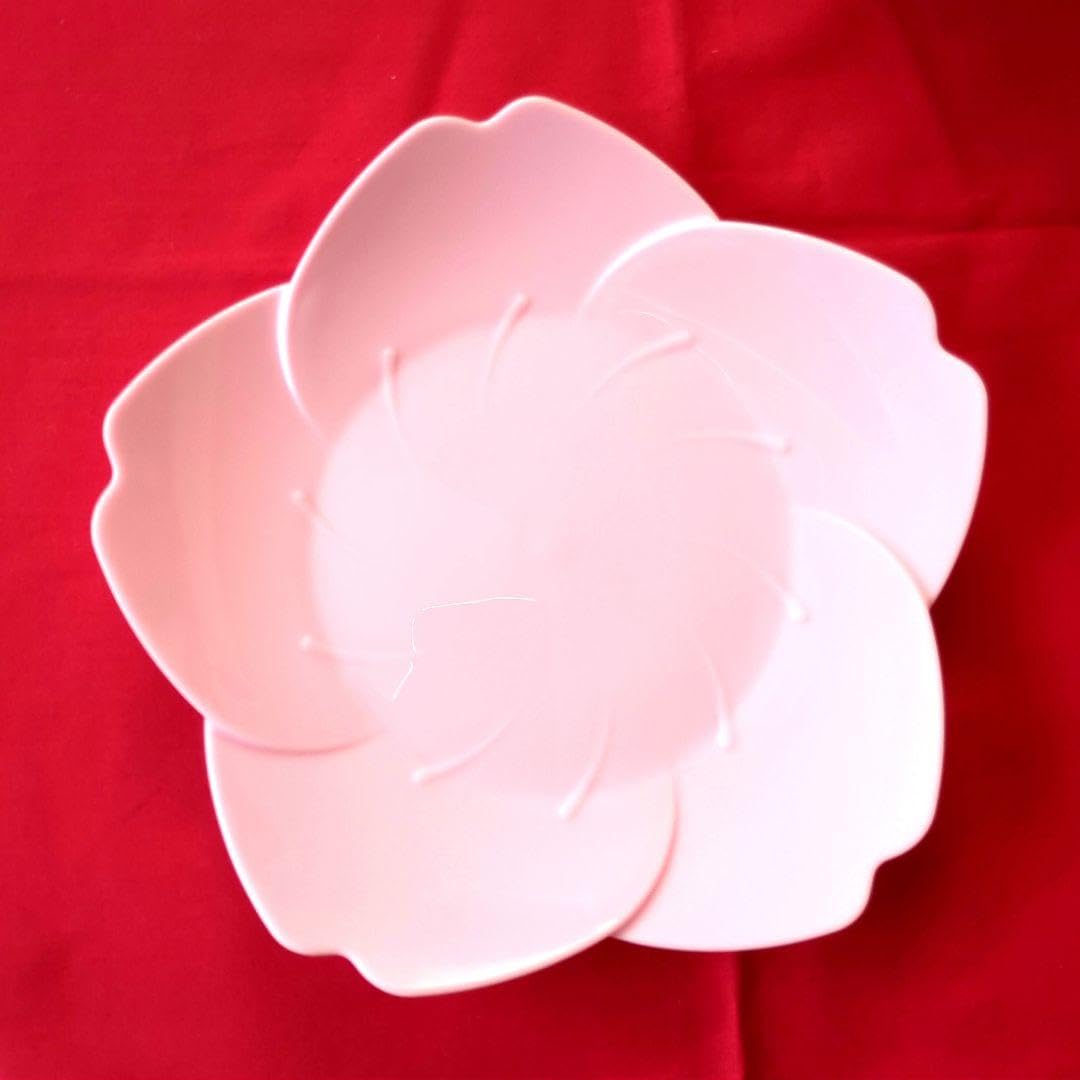 ピンク 花びら型 陶器の器 Amazon.co.jp: 桜の花びら型ピンク皿2枚セット : ホーム＆キッチン