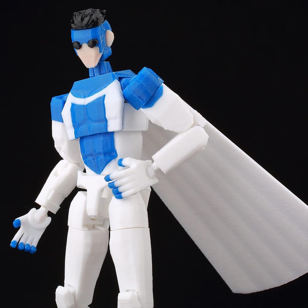 Mark Grayson ruchoma figurka z wieloma przegubami - 3D drukowane wieloprzegubowe figurki Mark Grayson Super Statuetta z wymiennymi akcesoriami Figurka kolekcjonerska 13,5CM