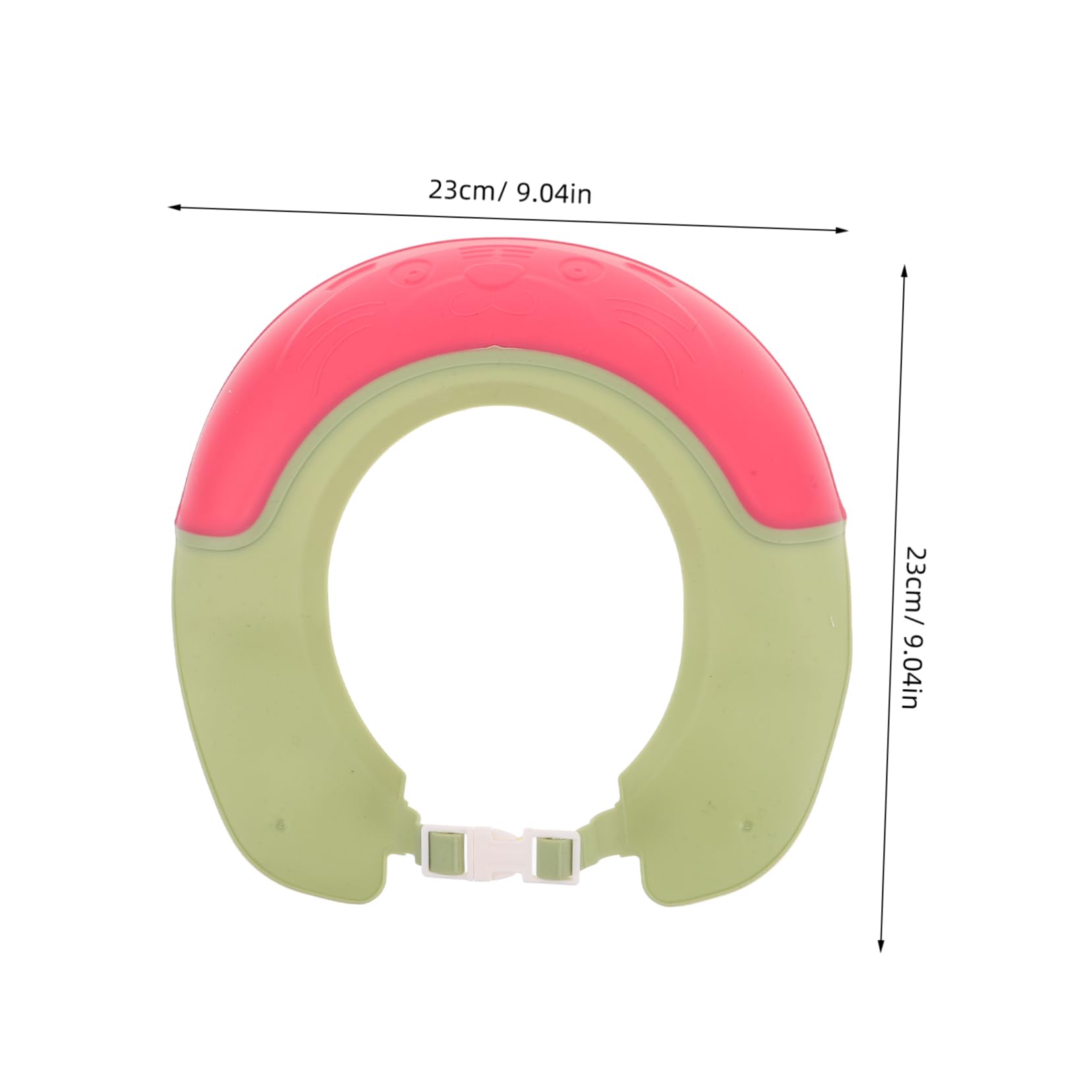 Didiseaon Shower Cap for Kids Bath Visor Ear Protection Soft Pp Material for Children