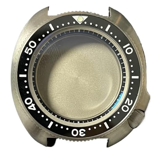 1�� �r���v�����p�[�c 45.2mm �`�^�� 6105 �^�[�g���P�[�X �Z���~�b�N�x�[�� 20Bar �h�� NH35/36���[�u�����g�ɓK��(Black Ring)