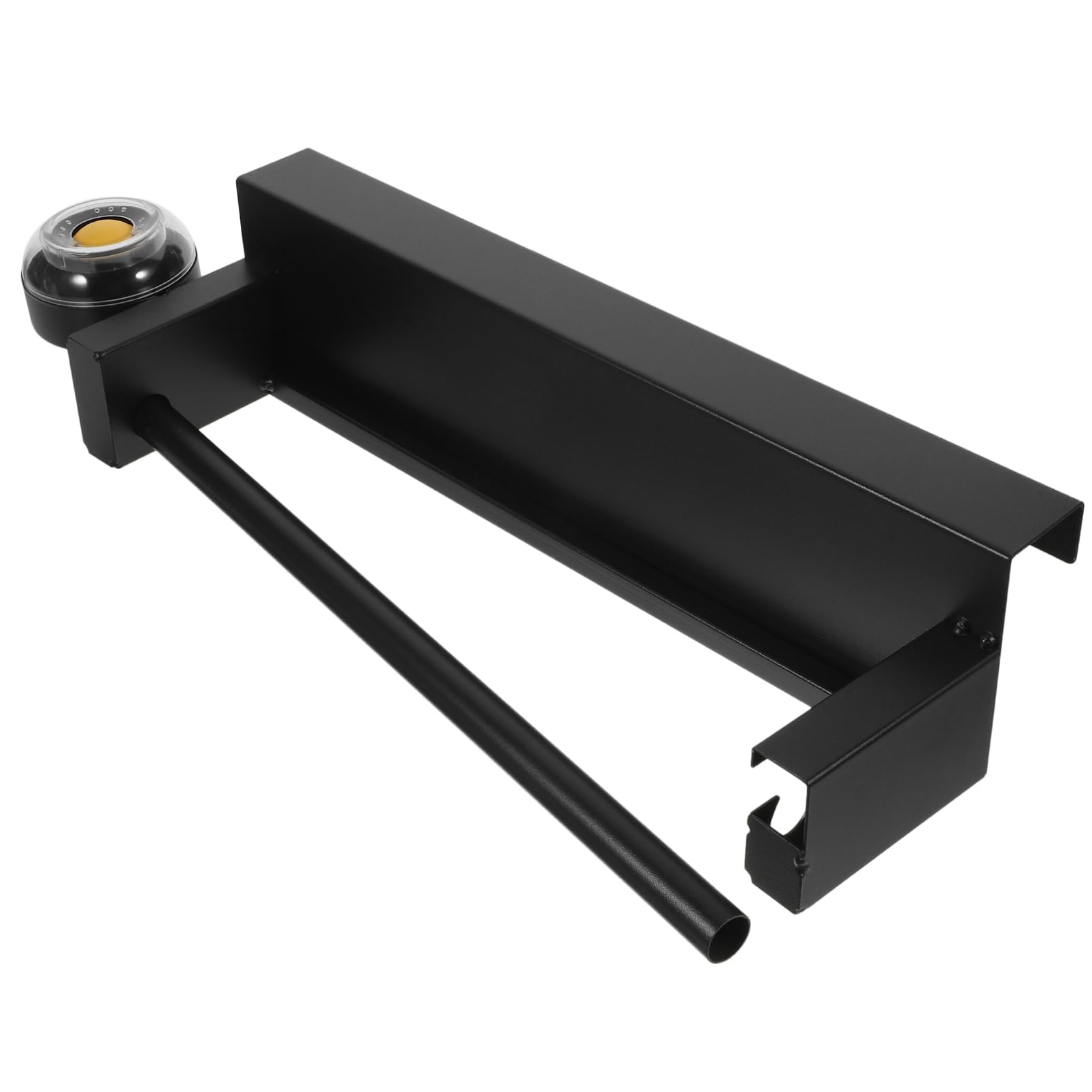 Hängender Rollentaschenhalter für Einkaufstaschen, Schwarzes Eisen