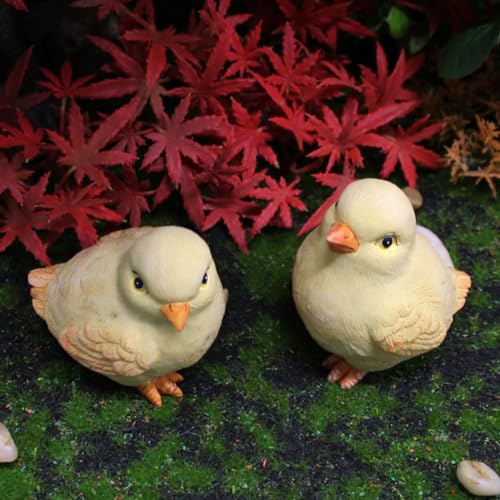 Figuras de pollito de resina educativas con un sorprendente efecto visual realista 7