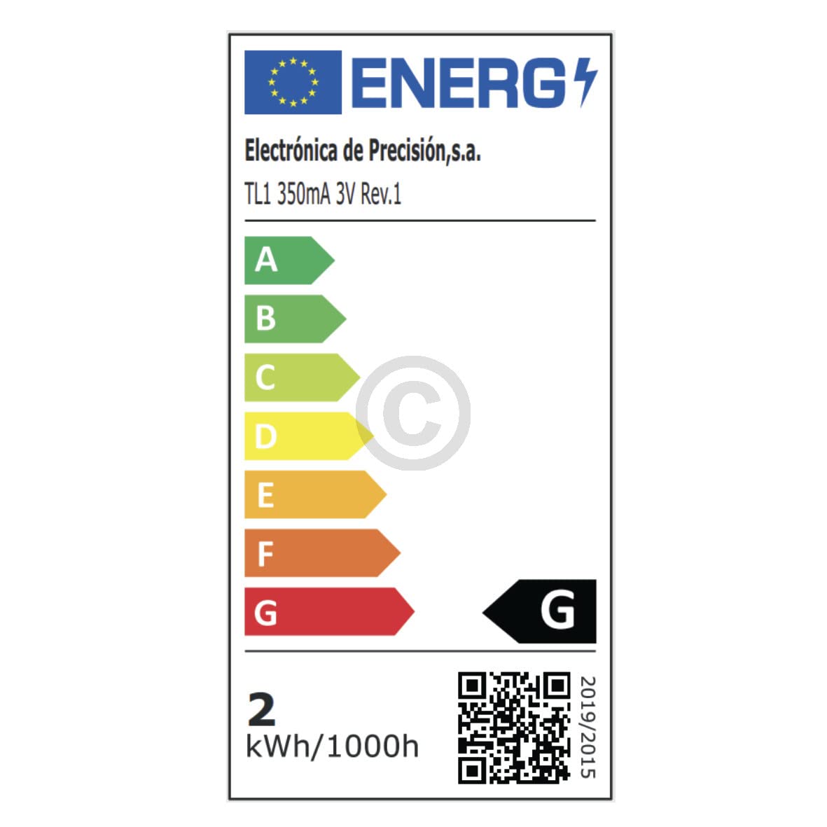 Módulo de lámpara compatible/repuesto como BOSCH 10003924 LED Diodo para Frigorífico