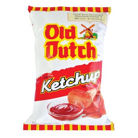 Old Dutch Ketchup Flavoured Chips