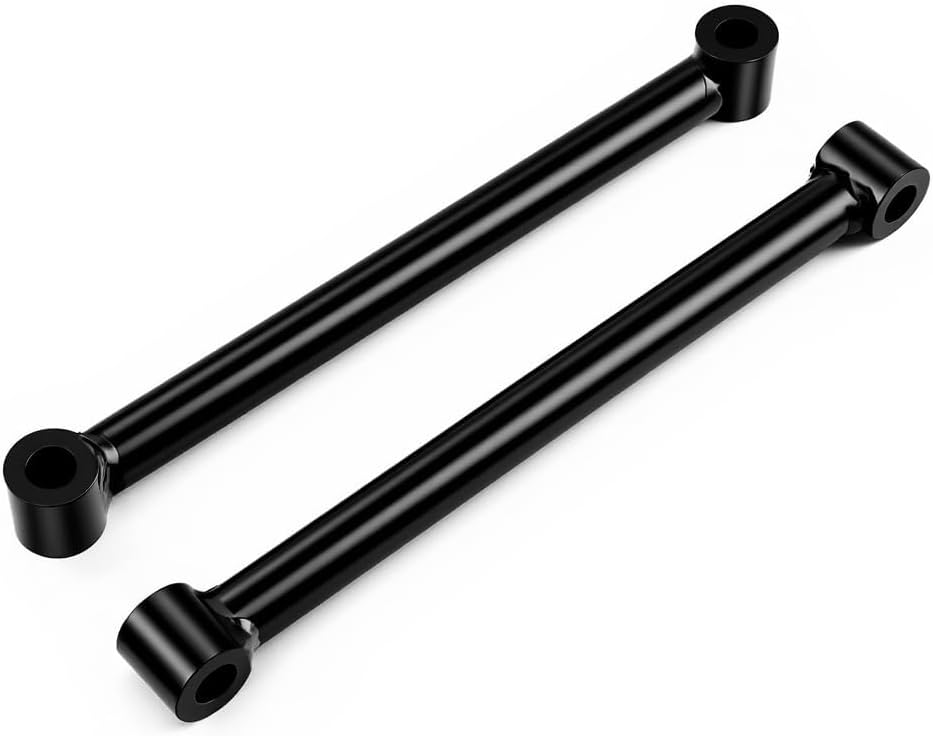 10" Rear Lowering Kit Rigid Hardtail Struts Compatible with Harley Dyna Sportster 883 1200 Wide Super Glide Street Bob (Black)​