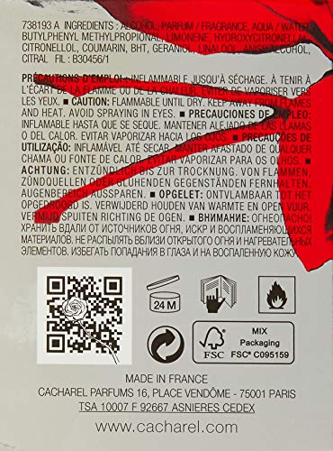 Cacharel Amor Amor 1.7 oz Eau De Toilette Spray For Women - Image 3