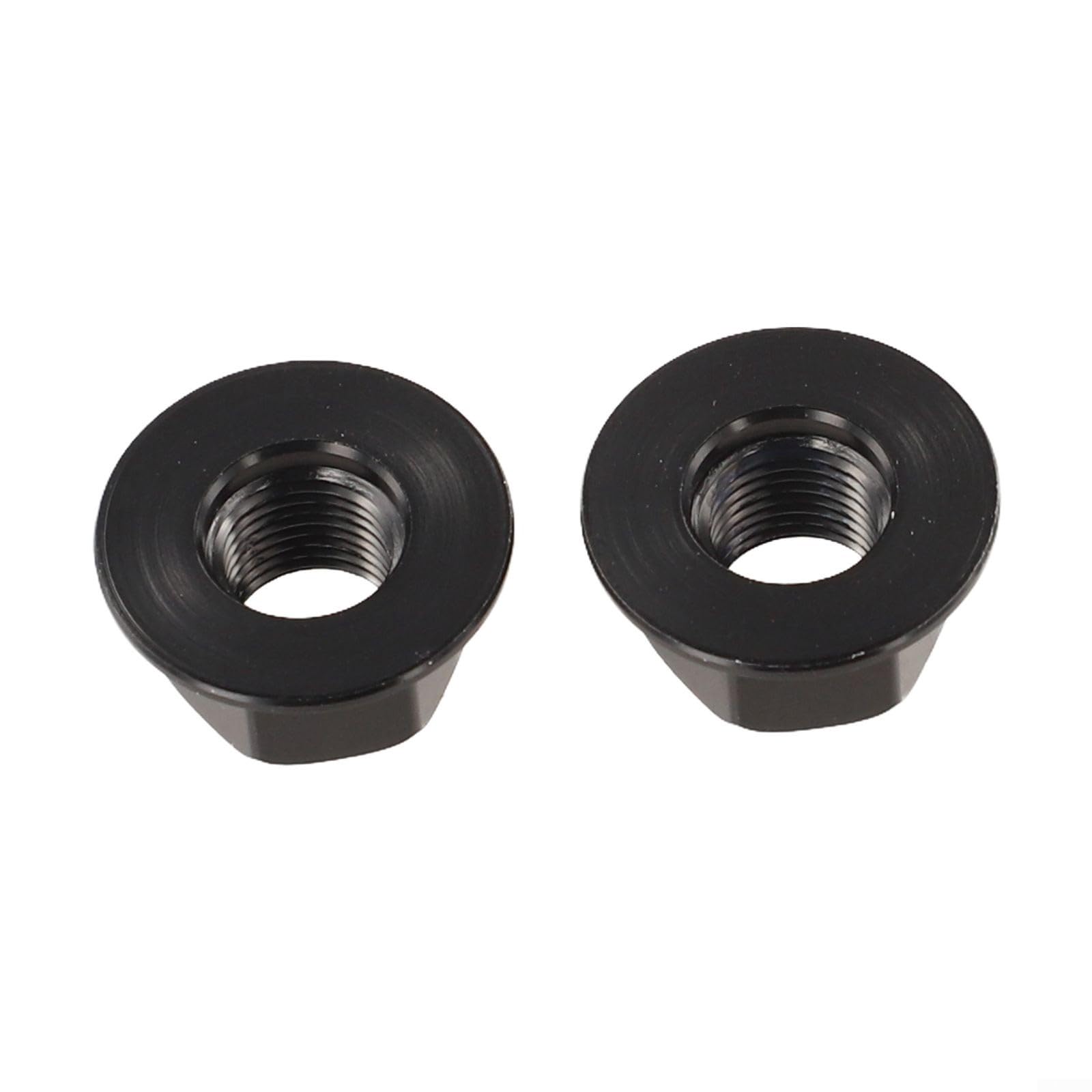 M9x1 Hub Nuts, 2Pcs Bike Axle Nuts For Folding Fixed Gear
