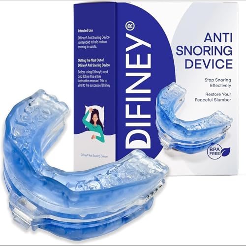 Difiney Anti Snoring Device: FDA-Cleared Anti Snoring Mouthpiece Mouth Guard