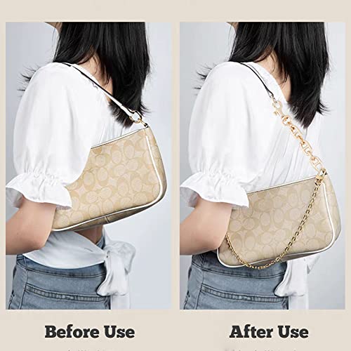 SUPERFINDINGS 4 Colors Alloy Mariner Link Chain Bag Chian Extenders 12cm Purse Strap Replacement with Swivel Clasp Handbag Chain Strap Extender - Image 4