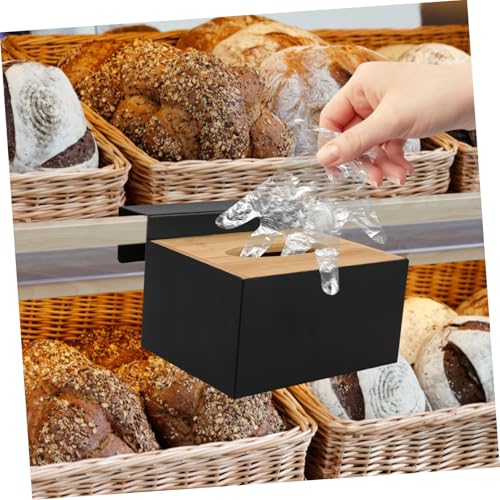Organizador De Guantes Desechables Negro miniatura 2
