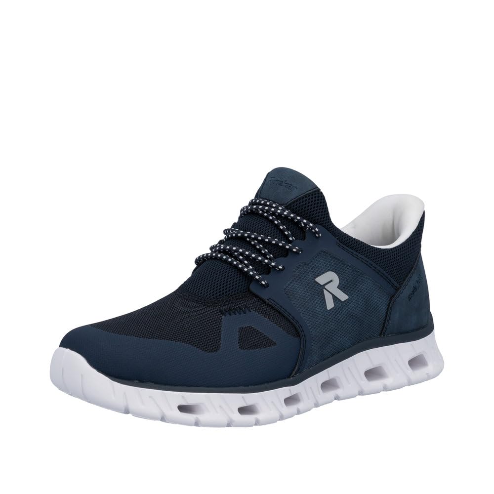 Rieker Herren 04355 Sneaker Low Blau 40