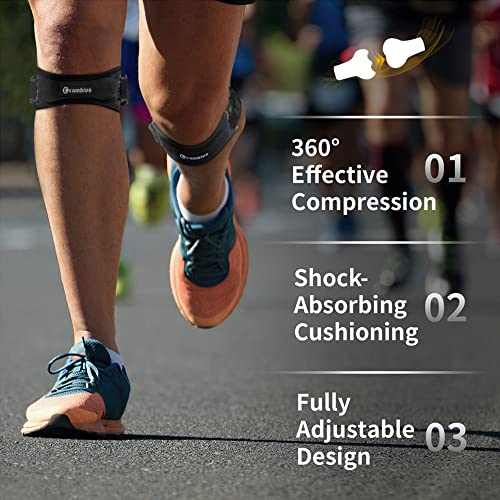 Knee Braces for Knee Pain and Support - 2 Pack for Active Individuals