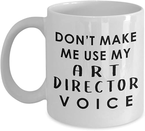 Gifts for Art Director Coffee Mug Tea Cup - Artist Dept Creative Department Team Design Advertising Office Funny Cute Gag Appreciation Idea - Dont