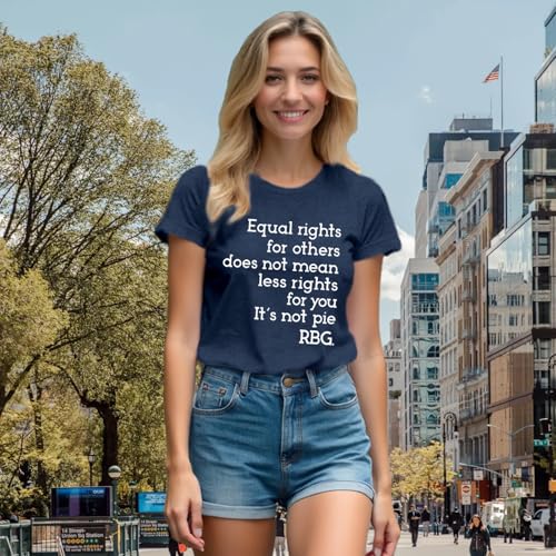 NEWKA RBG T-Shirt for Women - Equal Rights Tee