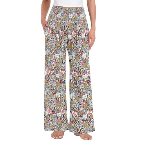 Sweatpants Palazzos imprimé Saint-Valentin le cadeau parfait pour elle