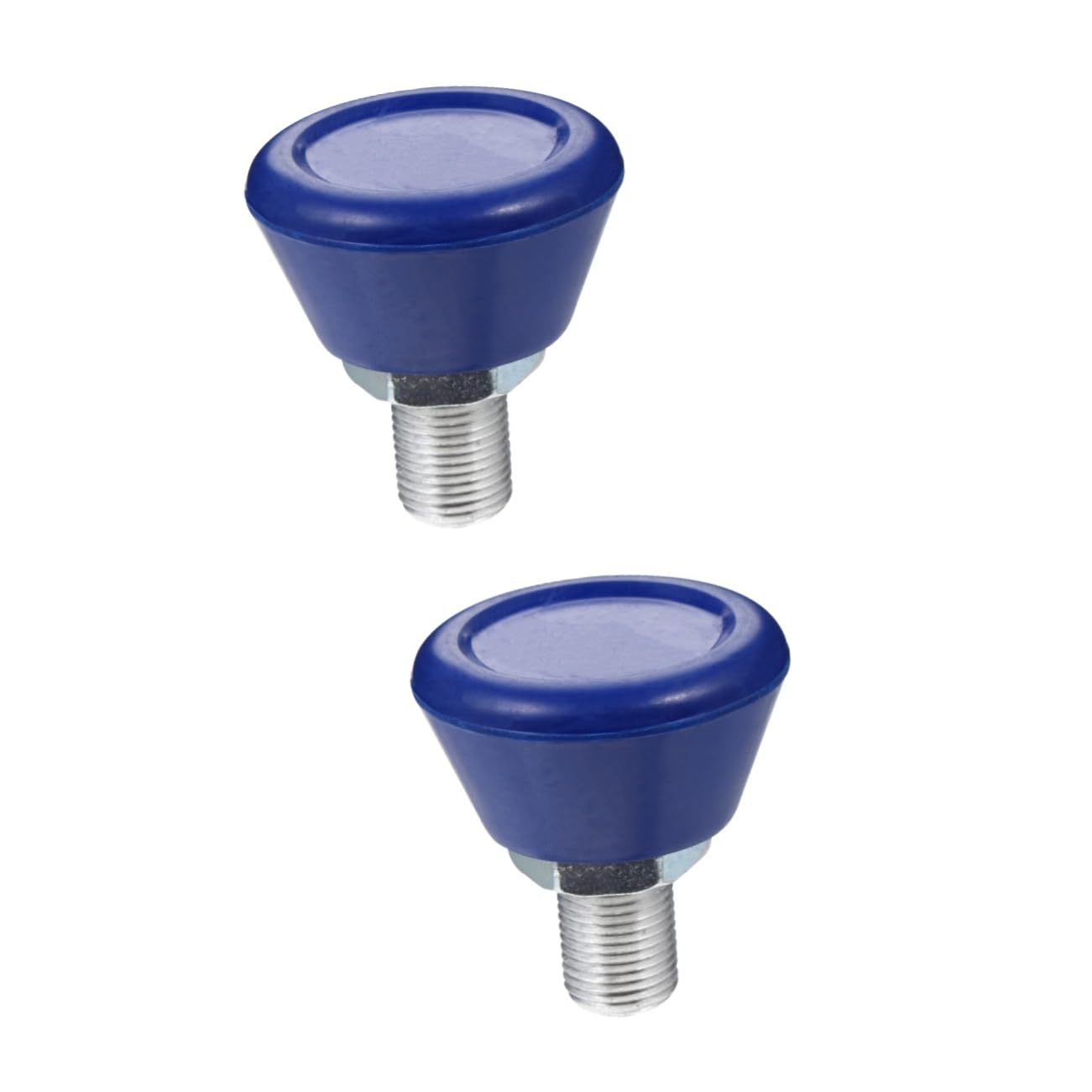 Garneck Blue Roller Skate Stoppers - Durable Brake Pads for Roller Skates - Toe Stopper Replacement for Smooth Stops and Enhanced Safety Ideal for Indoor and Outdoor Skating