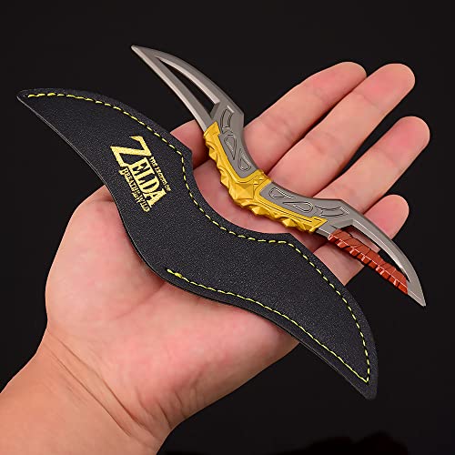 Superbuybox Link Weapon Sword Dagger Sheild Action Figure Game Collection Desk Room Decoration Backpack Pendant Gift (Link Giant Boomerang)