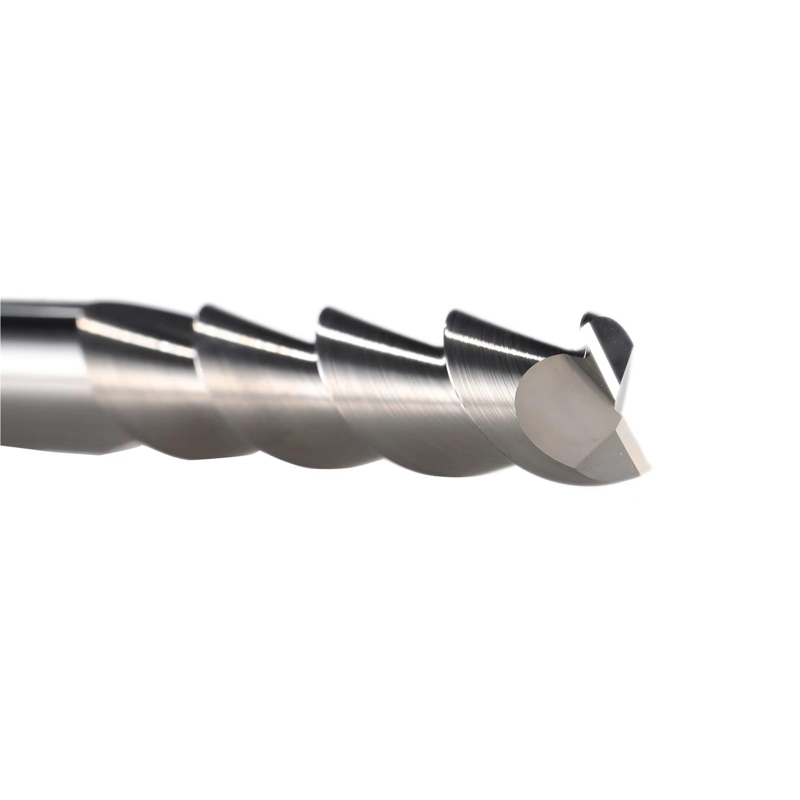 Accessori per Torni AL-2E AL-2EL 1-20mm Punta per fresa a codolo cilindrico Fresa in alluminio non rivestito in metallo duro integrale ad alta efficienza di lavorazione da 6 mm(1PC,AL-2EL-D16.0)