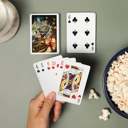 Naipes Gnomes in the City, 52 cartas Poker miniatura 2