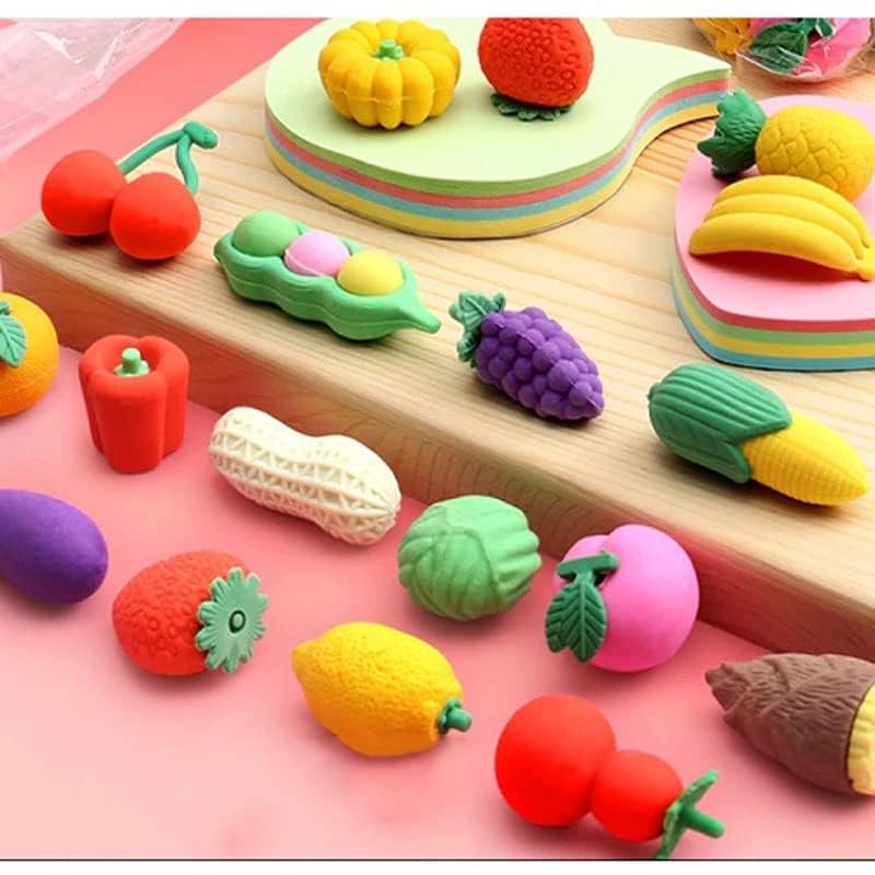 Hidak Fruit Erasers for Kids Eraser Set Eraser for Kids Stylish Eraser Set Cute Eraser Bottle Fruit Style Eraser Set Stationery for Kids School (Multi Color & MultiShape) (B0CYLW1BPC) Amazon Price History, Amazon Price Tracker
