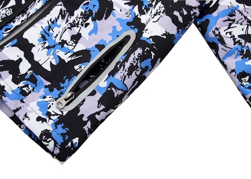 Image of Boys Girls Rain Jackets Lightweight Waterproof Hooded Raincoat Lined Windbreakers for Kids